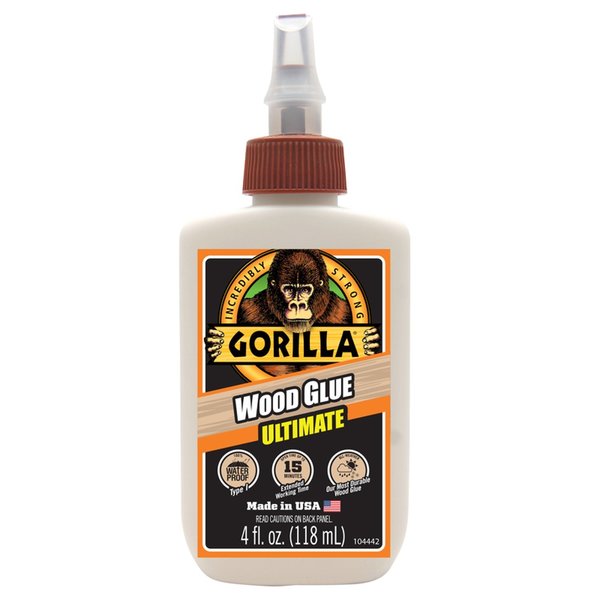 Gorilla Glue Extra Strength Wood Glue 4 oz 104397
